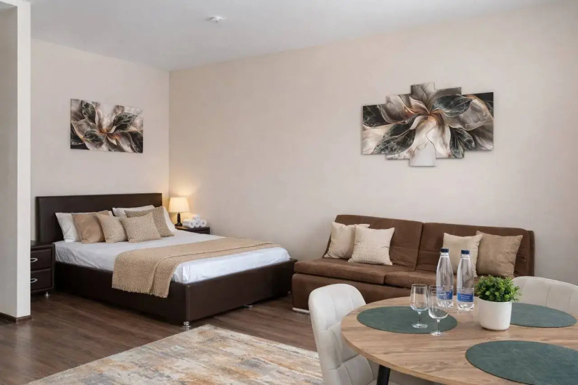 Apartamenty BestFlat24 Letnaa 21/2 Studia — отель в Мытищах, Россия
