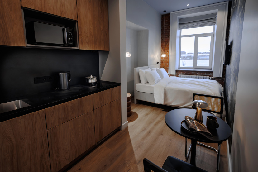 Апартаменты Стандарт (20 м²) — забронировать отель в Санкт-Петербурге