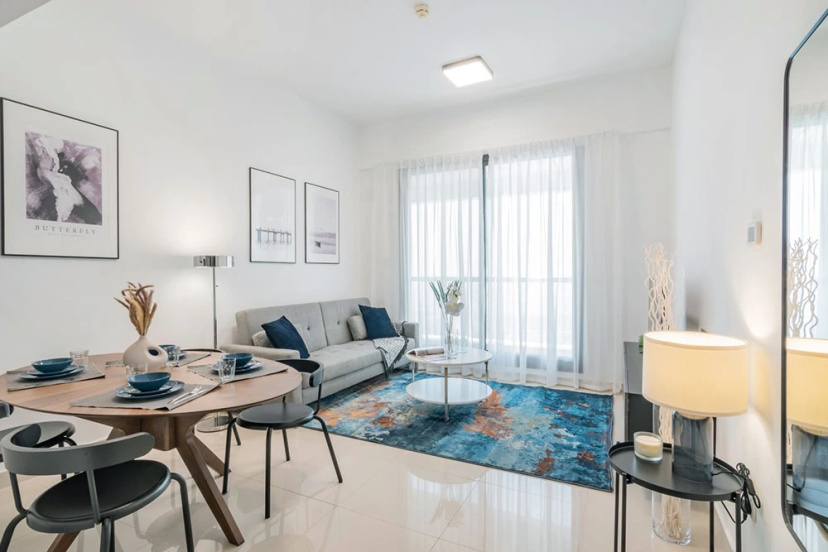 Апартаменты однокомнатные в Escan Tower, Dubai Marina — комфортный отель в Дубае