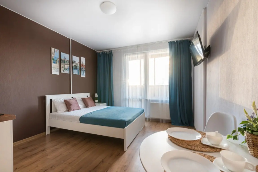 Апартаменты Студия Морской Фасад — забронировать отель в Санкт-Петербурге