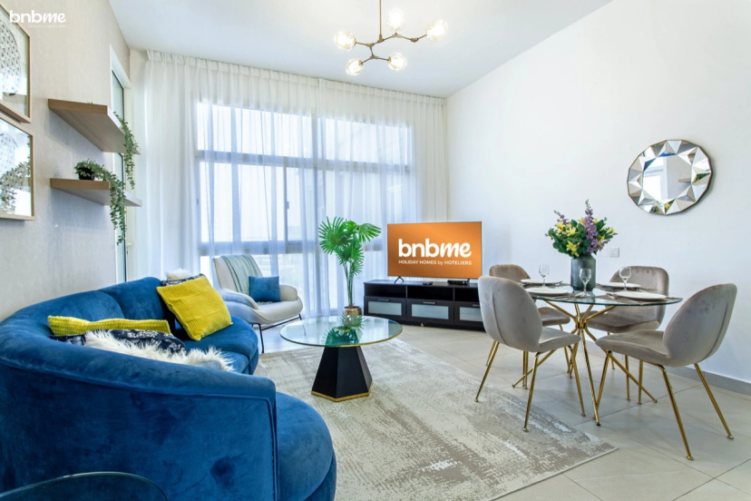 Апартаменты bnbmehomes | Elegant Apt In Al Barsha South-613 — забронировать отель в Дубае