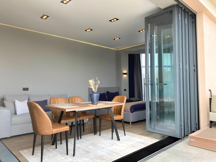Apartamenty GreenPark Studia Terrasa — отель с удобствами в Кисловодске