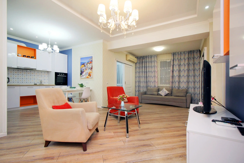 Апартаменты Residential Complex Central 236 — отель с удобствами в Алматы