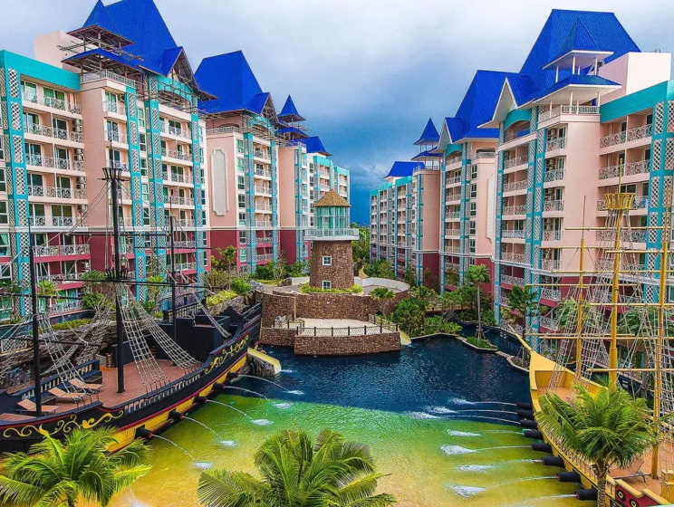 Апартаменты GSR-Grand Caribbean Condo — отель с удобным расположением в Паттайе