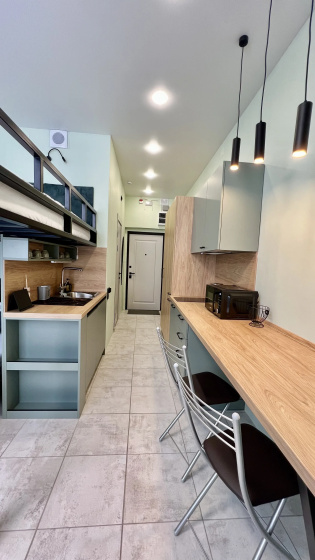Квартира Квартира-студия, 20 м², 3 кровати — комфортный отель в Шерегеш