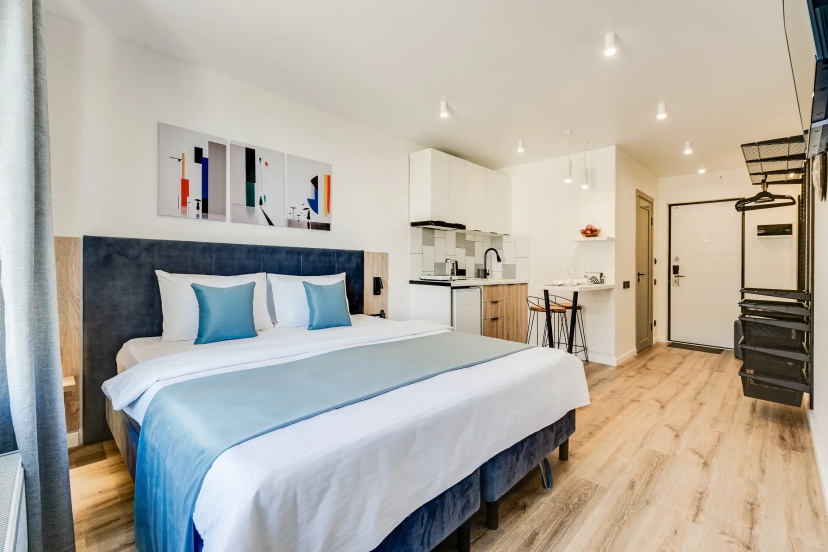 Отель Kompleks apartamentov Uniti By Sokroma — отель с удобствами в Смоленск