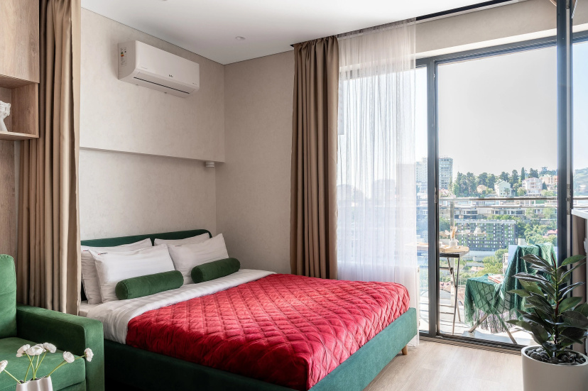 Апартаменты Red Apartments Атлантис апартамент Гермес — комфортный отель в Сочи