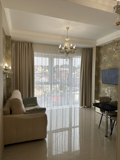 Kvartira Na Beregu Morya Zhk Poseydon Flat — отель с удобным расположением в Сочи