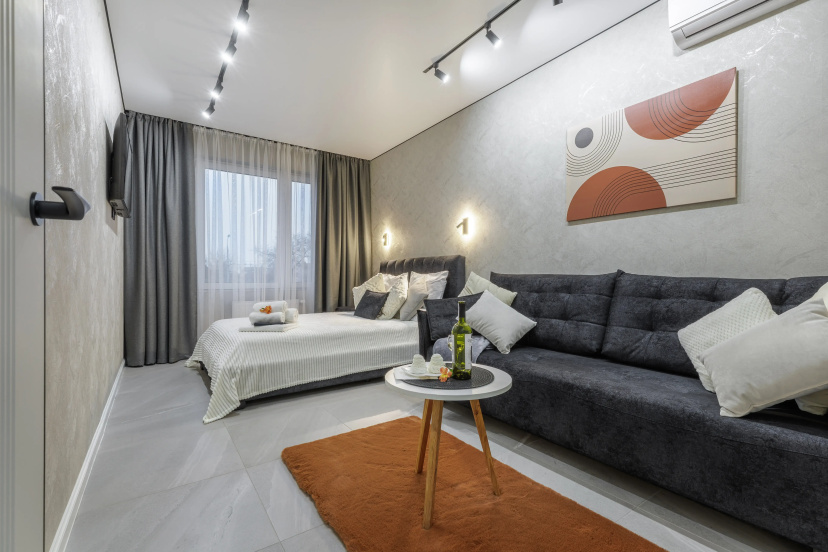 Kvartira Apartamenty v centre s sobstvennoj terrasoj i parkingom — отель в Гродно, Беларусь