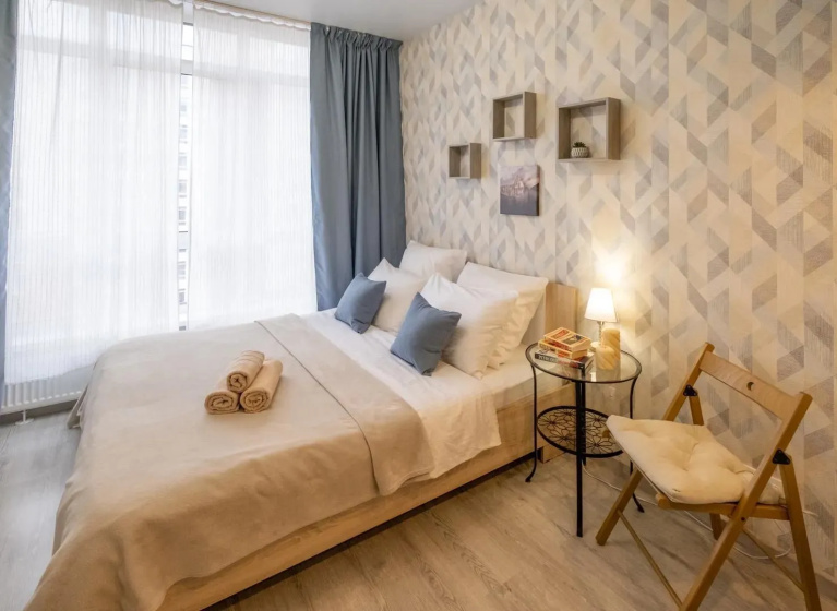 Apartamenty Sibir' House Studia s panoramnymi oknami radom Ledovyj dvorec, Kuzbass Arena, Kadetskij korpus — комфортный отель в Кемерове