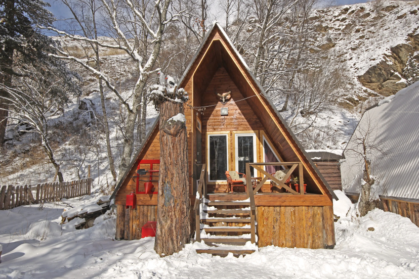 Gostevoj dom Romantik house — отель с удобствами в Терскол