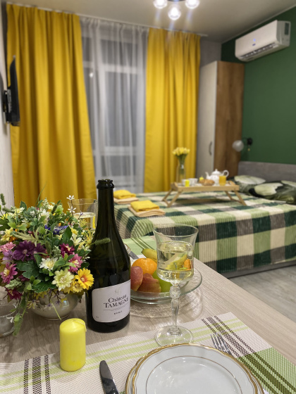 Квартира Romantic Hause Green — отель с удобным расположением в Пятигорске