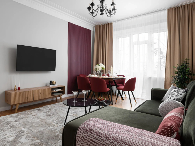Квартира GM Apartments Стильная Четверка рядом с Тверской и Кремлем — отель с удобствами в Москве