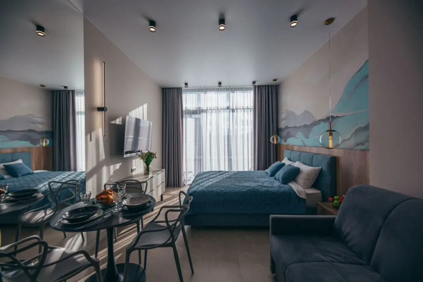 Apartamenty v ZK Atlantis na pervoj linii pobepez'a — комфортный отель в Зеленоградске