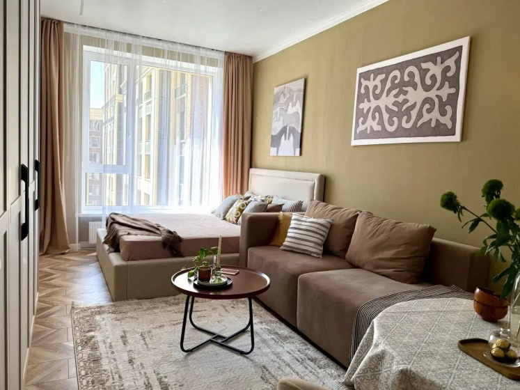 Apartamenty Studia v nacional'nom stile — забронировать отель в Алматы