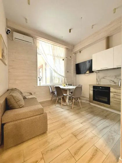Квартира Green Seil family Apart — отель с удобствами в Сириусе