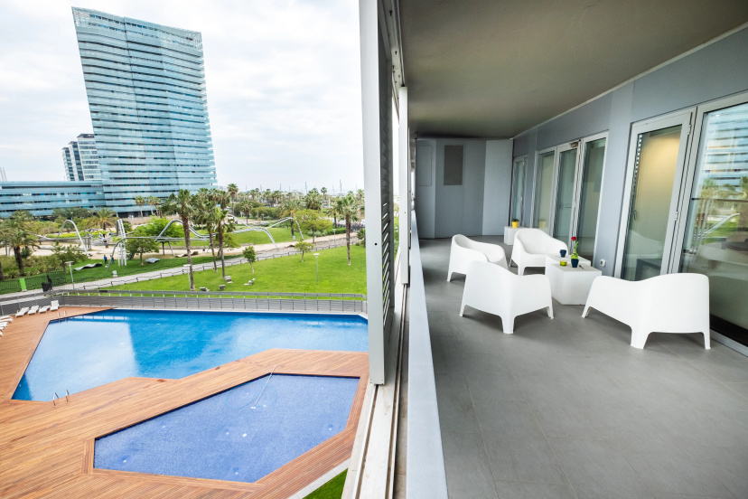 Апартаменты Diagonal Mar Breeze Stay Barcelona — комфортный отель в Барселоне