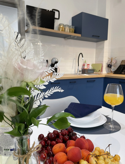 Апартаменты EL Rey Apartments Blue — отель с удобным расположением в Калининграде