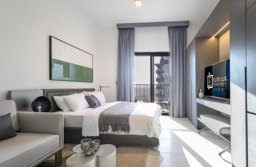 Апартаменты Elite LUX Holiday Homes - Modern Studio in MAG City Dubai — отель с удобным расположением в Дубае