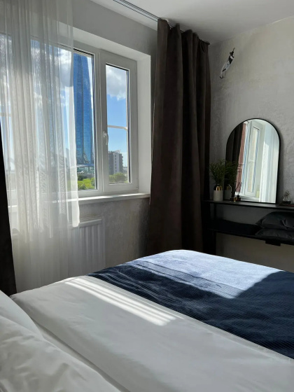 Квартира однкомнатные Piter Apartments на Беговой у Лахты — отель с удобным расположением в Санкт-Петербурге