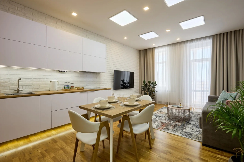 Apartamenty EvroUut Prostornye trehkomnatnye nedaleko ot centra — отель с удобным расположением в Гродно