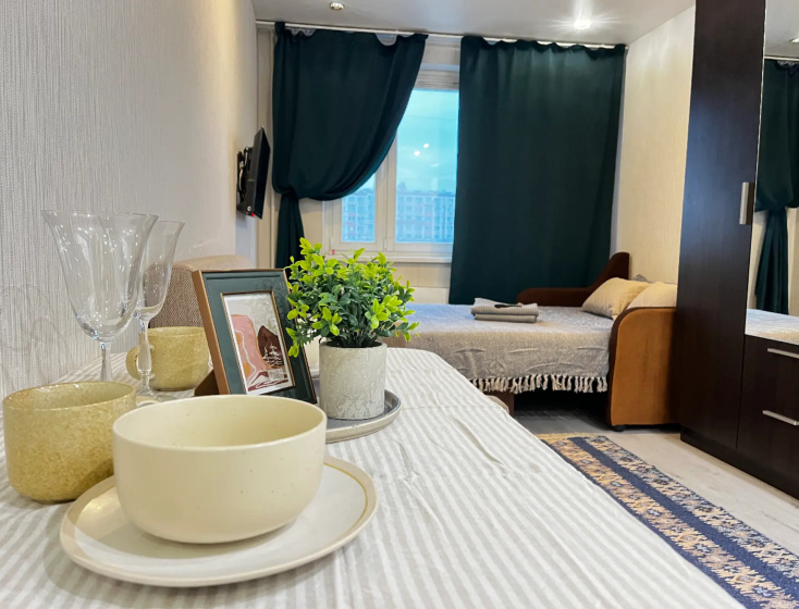 Цены на Квартира Стильная студия от сети Rentme24 в Видное