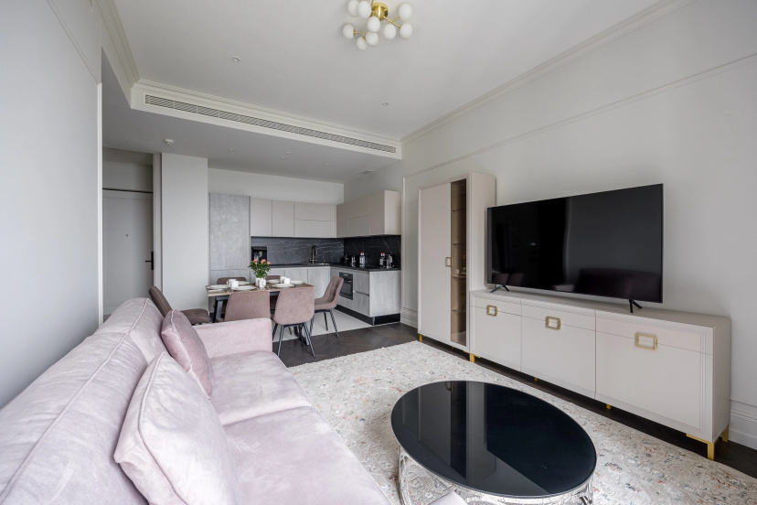 Цены на Апартаменты Евро трешка в 5* комплексе Поклонная 9 в Москве