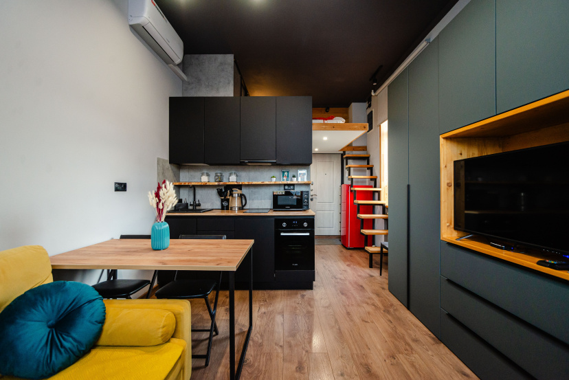 Цены на Stilnaya Loft Studiya Ryadom S Botanicheskim Sadom Apartments в Москве