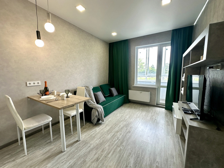 Apartamenty Studia s vidom na kanal Moskvy reki — забронировать отель в Долгопрудном