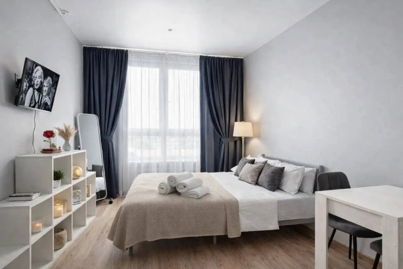 Квартира Bestflat24 уютная студия на Колпакова — забронировать отель в Мытищах