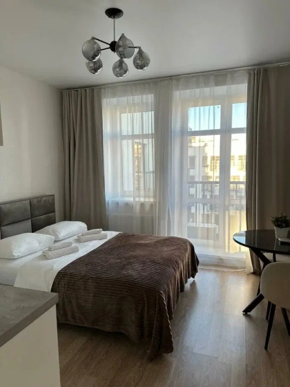 Apartment Studio с видом на город в ЖК Сердце Ярославля — комфортный отель в Ярославле