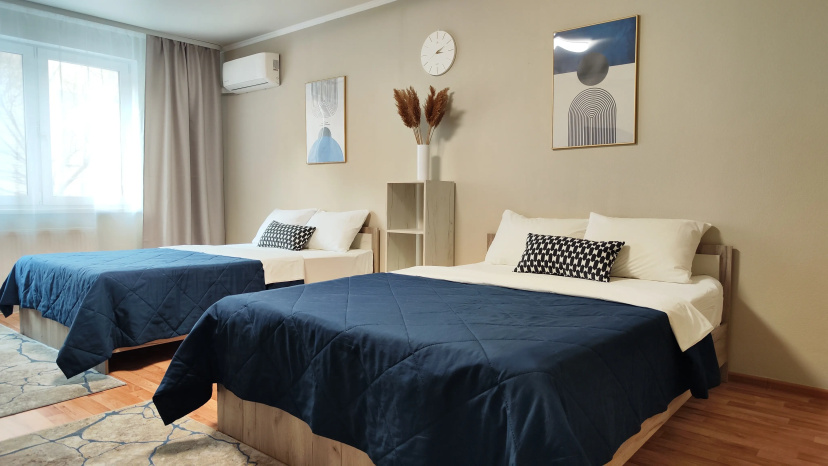 Apartamenty Panda Houm v ZK Evropejskij dla bol'soj sem'i — комфортный отель в Тюмени