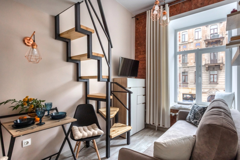 Апартаменты LetYourFlat Settle — забронировать отель в Санкт-Петербурге