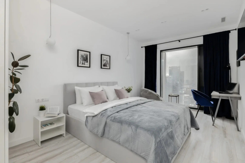 Цены на Апартаменты SMART LOFTS | Terrace | Вид с 45 этажа | 2 спальни | В 1 мин. от метро в Москве