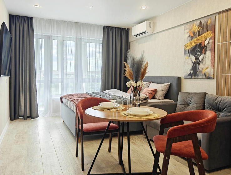 Kvartira Studia TERRA48 v ZK Graff Haus s Zakrytym Dvorom — комфортный отель в Липецке
