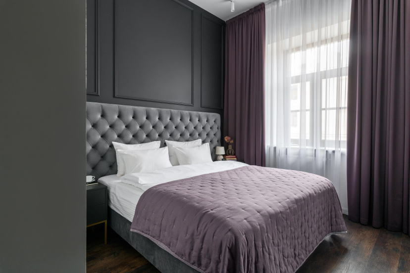 Апартаменты Sergeew Apartments Премиум с кухней в апарт-отеле Аквалина — отель в Санкт-Петербурге, Россия