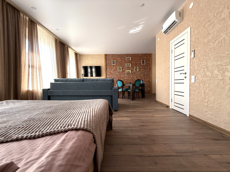 Квартира Santorini от Chill&Go — отель с удобствами в Санкт-Петербурге
