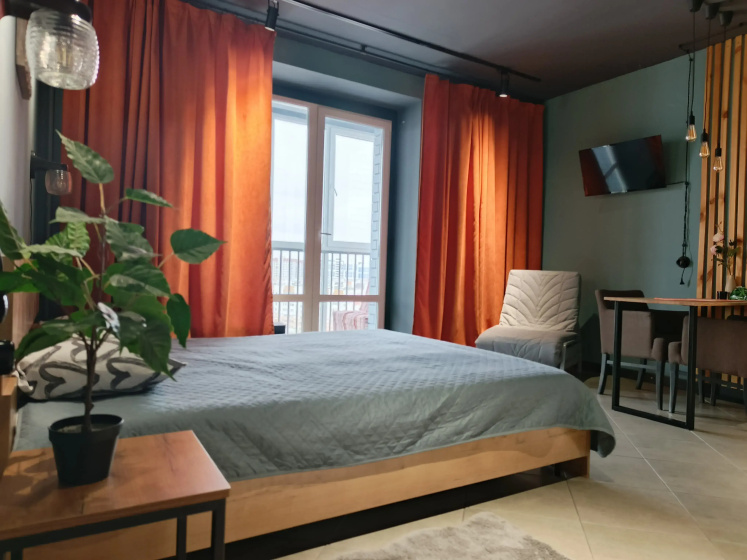 Apartamenty Uutnaa Studia — отель с удобствами в Барнауле