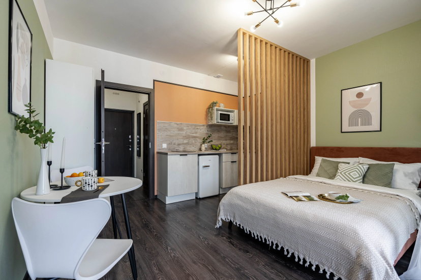 Квартира Киви Garnet Apartments — отель с удобным расположением в Санкт-Петербурге
