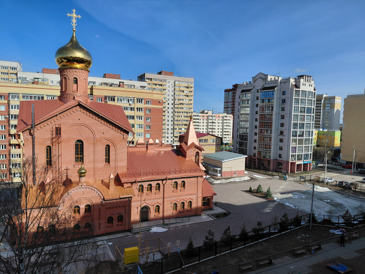 Квартира с видом на Храм — отель с удобствами в Кирове