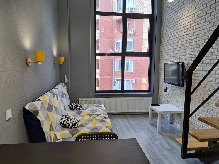 Apartamenty Whitebrick Loft — отель с удобствами в Астрахани