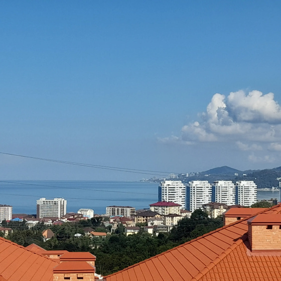 Apartment Уютная Студия в ЖК Оливия с Видом на Море — отель в Сочи, Россия