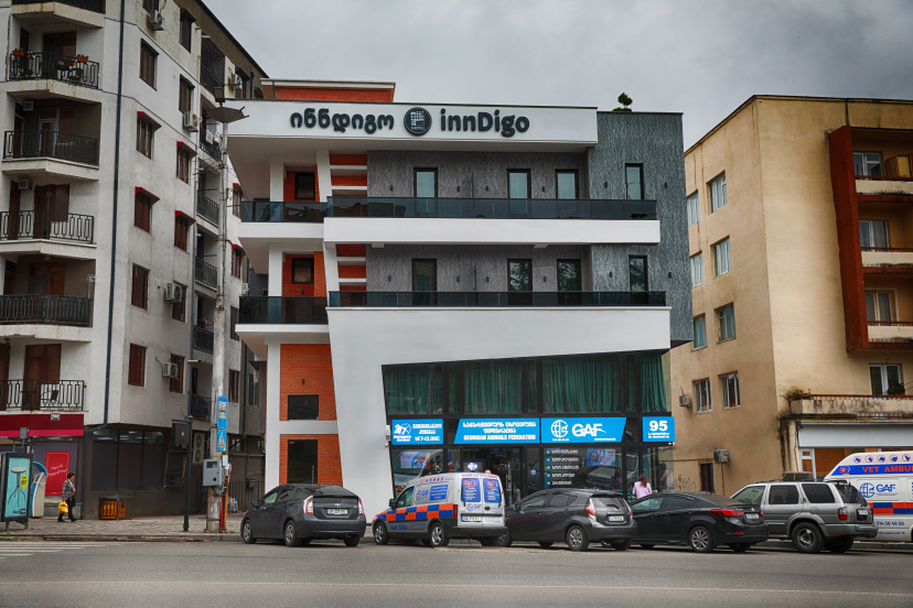 Otel' InnDigo Kutaisi — отель с удобствами в Кутаиси