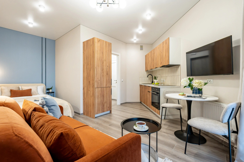 Квартира Merino Home Бисквит — отель с удобным расположением в Санкт-Петербурге