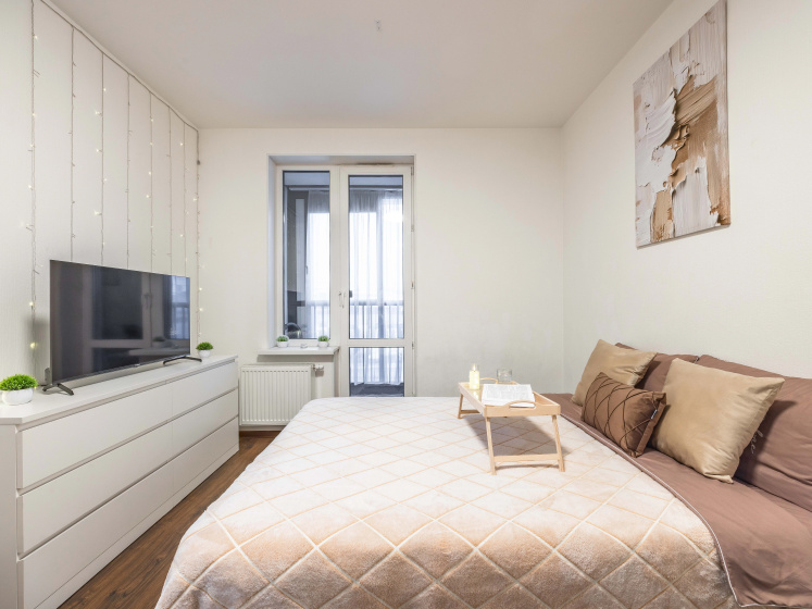 Квартира 1-к. 37 м² 3 Кровати — отель с удобным расположением в Санкт-Петербурге