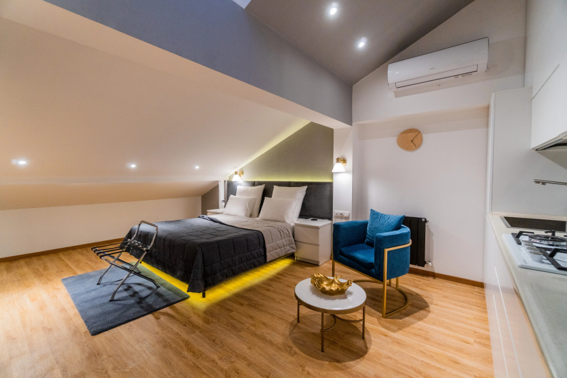 Apartamenty Riv'era Kaspia 2 — отель с удобствами в Каспийске