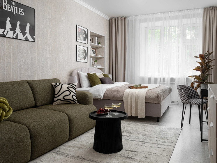 Квартира GM Apartments Трехкомнатные на Тишинке — комфортный отель в Москве
