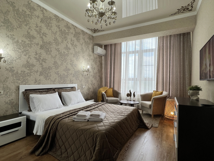 Цены на Апартаменты Le Majestic Lux возле Парка by Sutki26 в Пятигорске