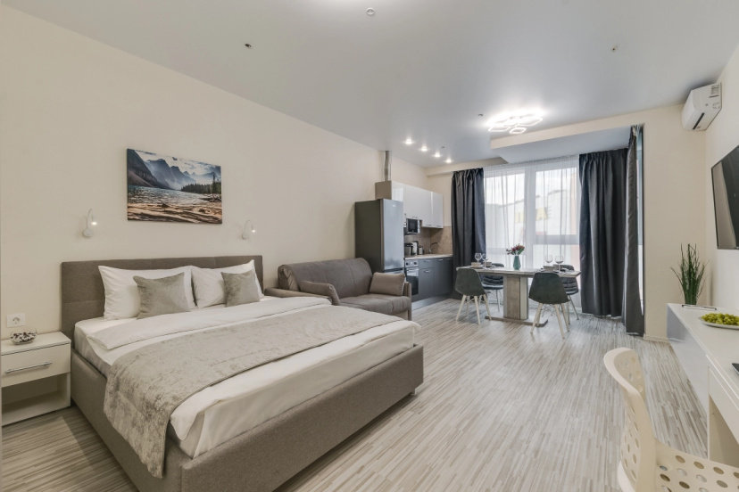 Апартаменты с Видом на Город Business Apartments на Ходынском — отель в Москве, Россия