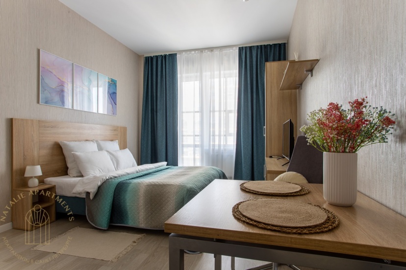 Апартаменты Студия Natalie Apartments Пулковское шоссе 14с6 — отзывы гостей и цены